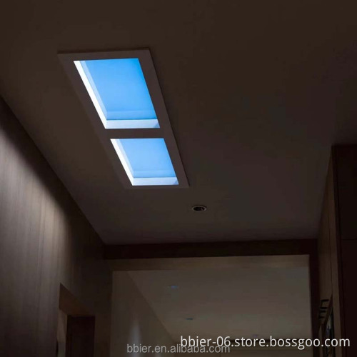 LED Smart Ultra-Thin 60W Ceiling Light - Blue Sky for Kitchen and Hallway